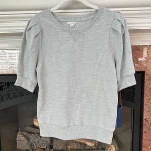 NWT Habitual Girls Grey Sweatshirt w/ rucching